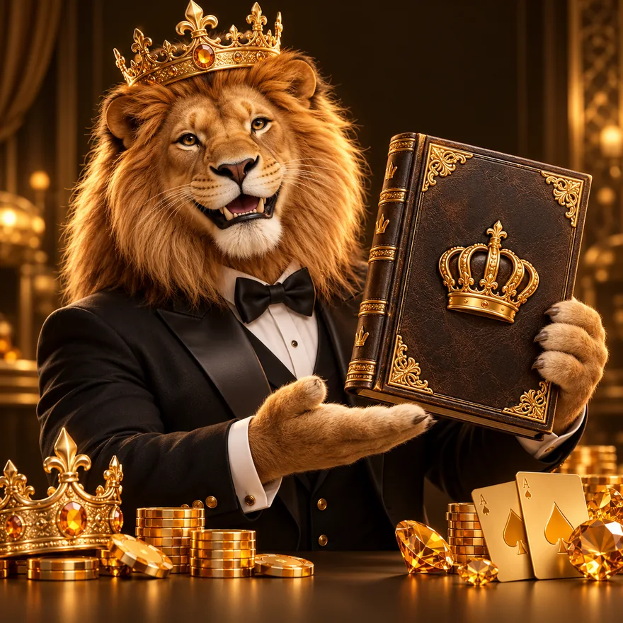 Ornate royal book — Richard Casino