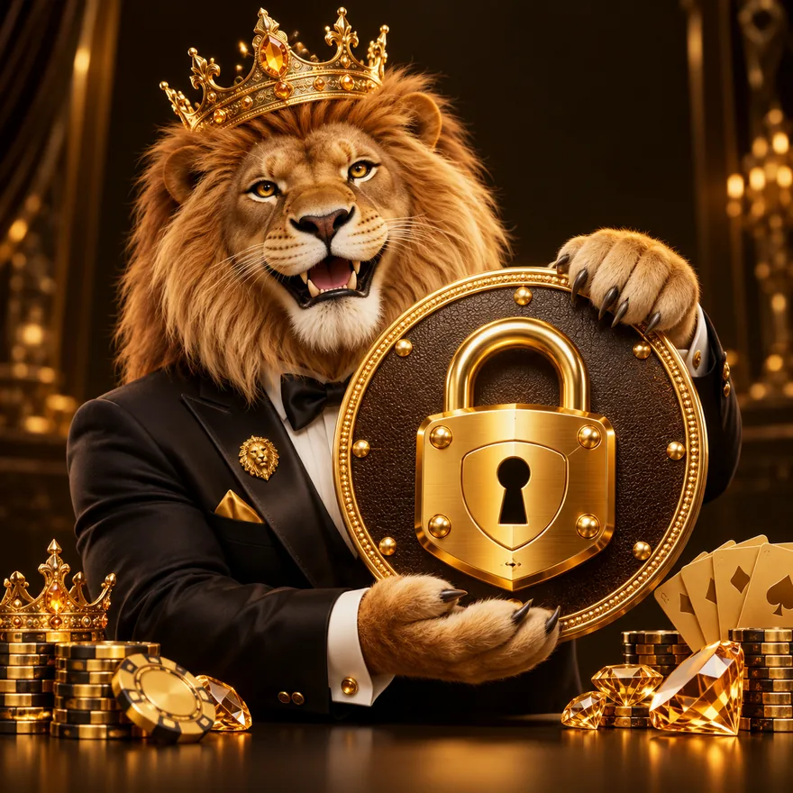 Padlock emblem — Richard Casino