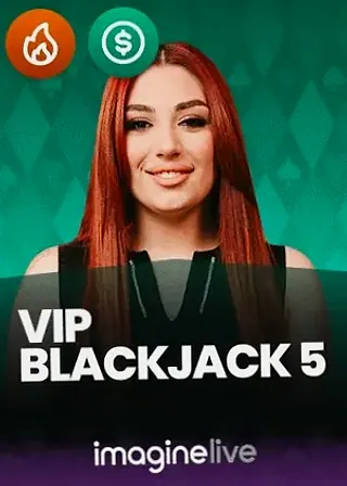 VIP Blackjack 5 live game cover