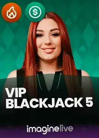 VIP Blackjack 5 live game cover