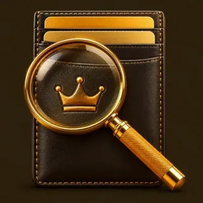 Wallet and magnifier — Richard Casino