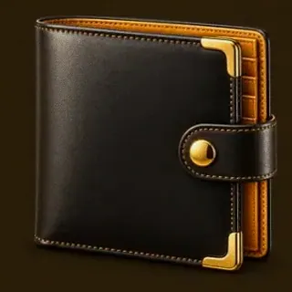 Leather bifold wallet — Richard Casino