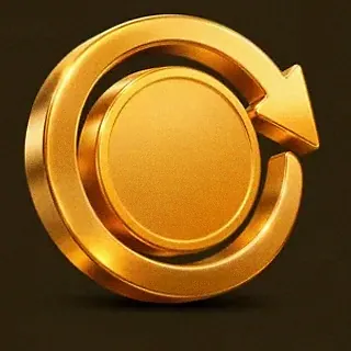Gold circular arrow — Richard Casino