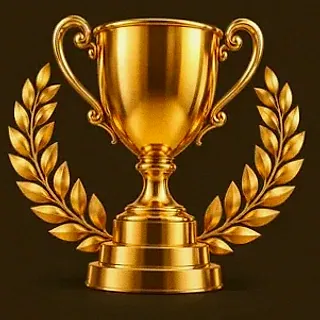Gold trophy cup — Richard Casino