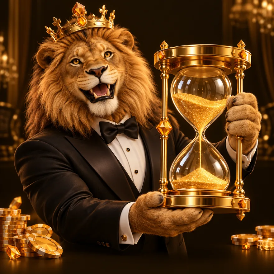 Ornate hourglass — Richard Casino